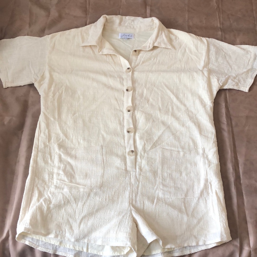 COPY - Sabo Skirt Linen Romper